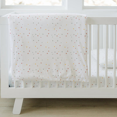 Ecolino® Duvet Cover, 100% Organic Cotton, Crib or Toddler, Dots