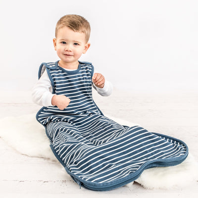 4 Season® Ultimate Toddler Sleep Bag, Merino Wool & Organic Cotton, 2 - 4 Years, Navy Blue