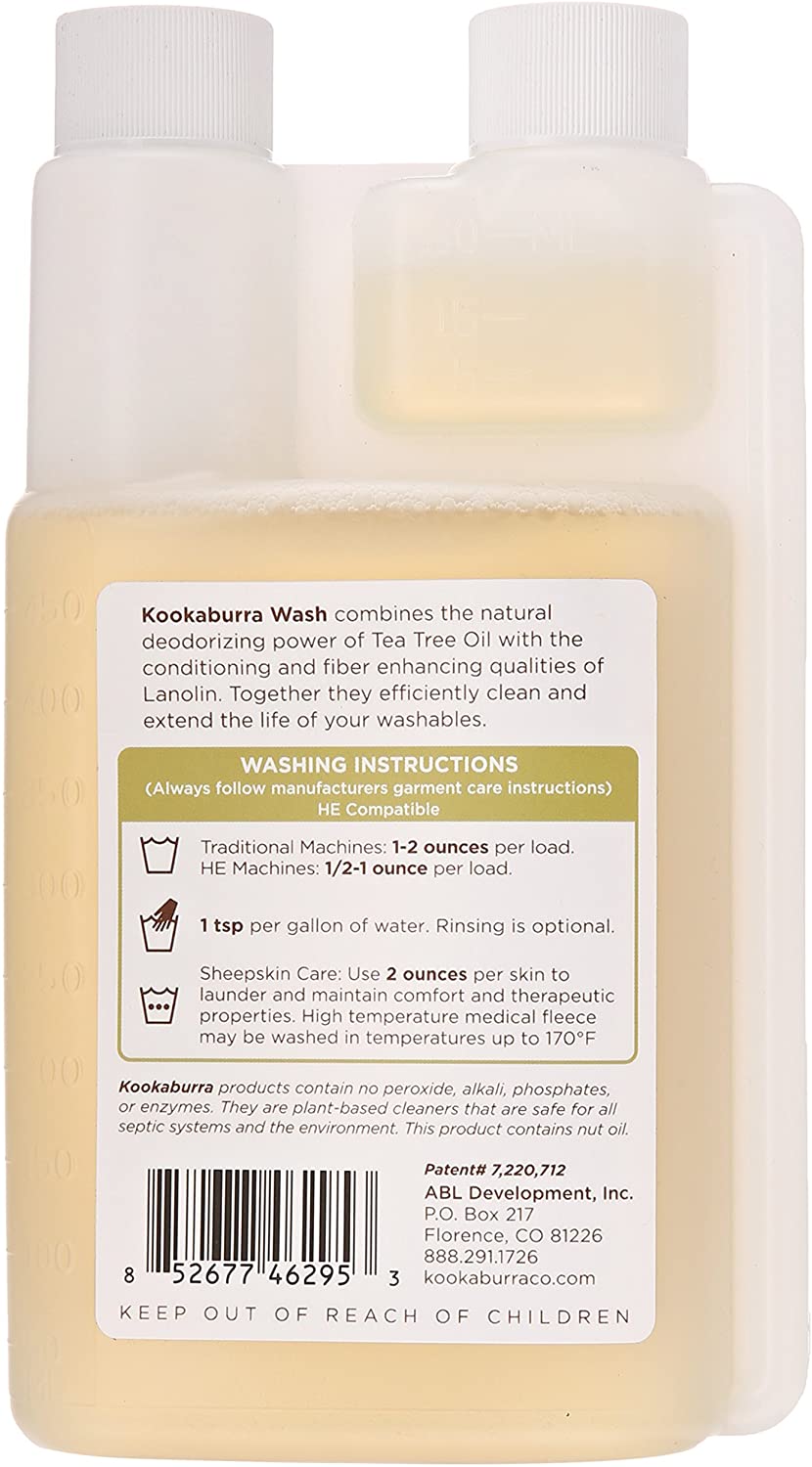 Kookaburra Wool Wash with Lavender (16-Ounce)