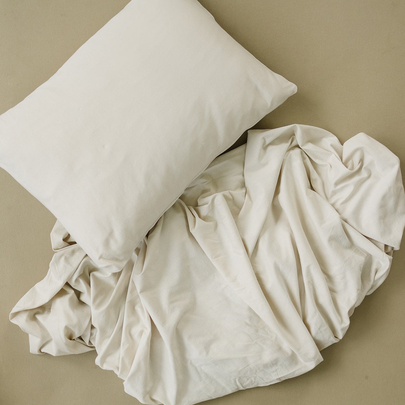 Ecolino® Pillowcase, 100% Organic Cotton, 2 Pack, Oat + Dots