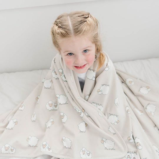 小物 LIDNM BABY WOOL BLANKET STOLE LIDNM BABY WOOL BLANKET STOLE