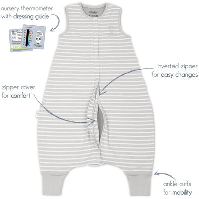 4 Season® Baby Sleep Bag with Feet, Merino Wool & Organic Cotton, Butterfly