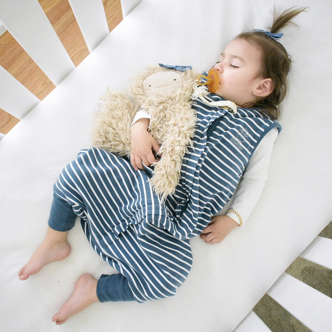 4 Season® Baby Sleep Bag with Feet, Merino Wool, Navy Blue