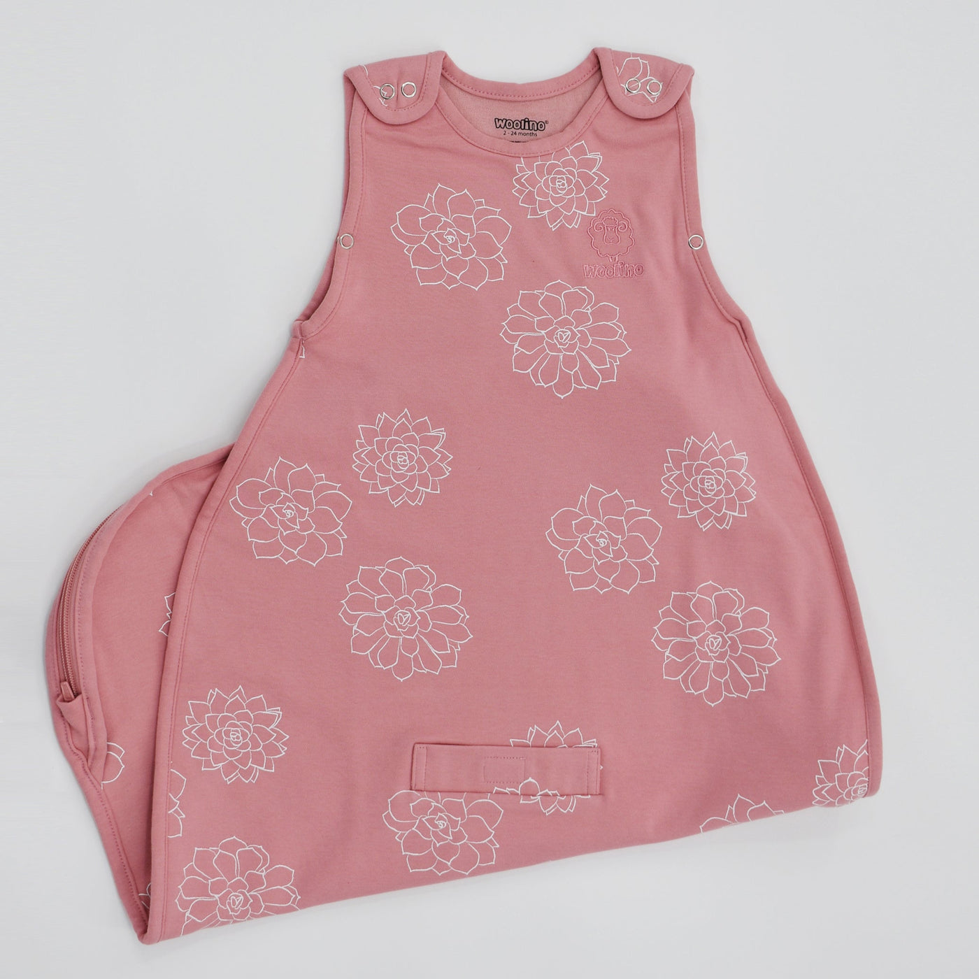 4 Season® Ultimate Baby Sleep Bag, Merino Wool & Organic Cotton, Succulent