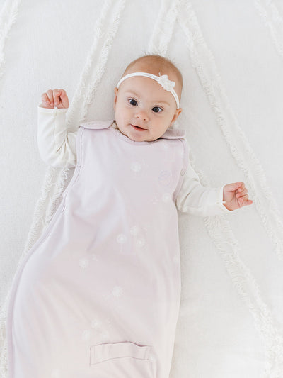 Ecolino® Adjustable Baby Sleep Bag, Organic Cotton, Universal Size: 2 Months - 2 Years, Dandelion