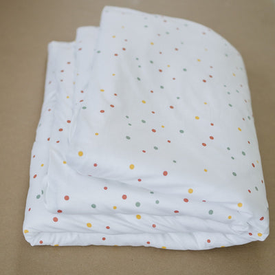 Ecolino® Duvet Cover, 100% Organic Cotton, Crib or Toddler, Dots