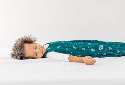 4 Season® Ultimate Toddler Sleep Bag, Merino Wool & Organic Cotton, 2 - 4 Years, Space - Glow In The Dark