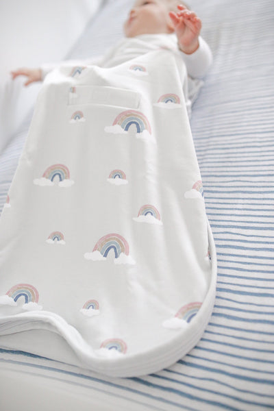 4 Season® Ultimate Baby Sleep Bag, Merino Wool & Organic Cotton, 2 Months - 2 Years, Rainbow