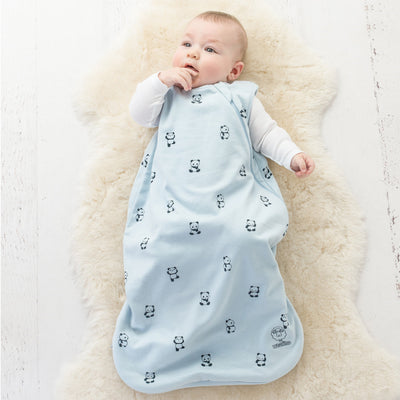 4 Season® Classic Baby Sleeping Bag, Merino Wool & Organic Cotton, Panda
