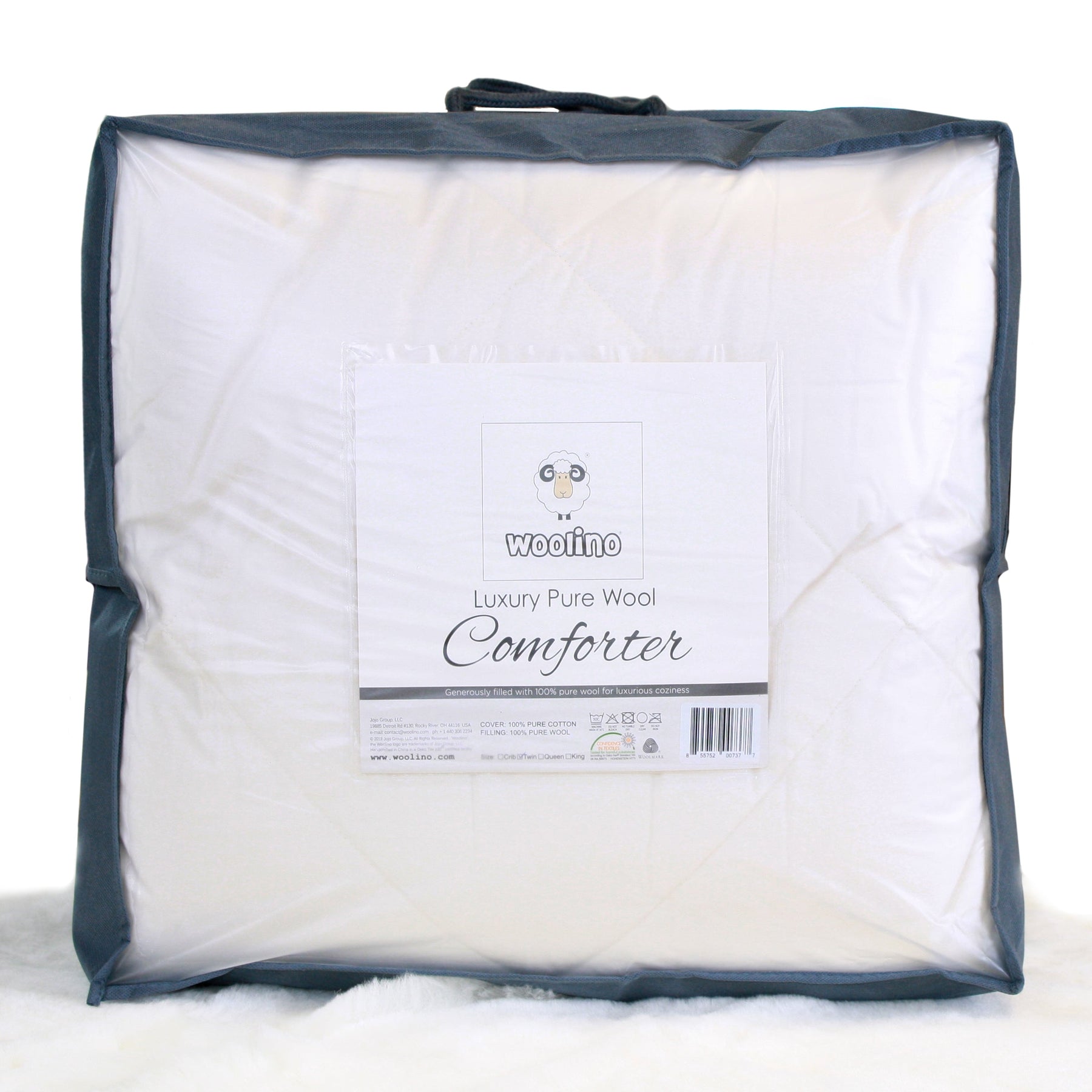 Australian Wool Comforter King YearRound Great Temperature Woolino