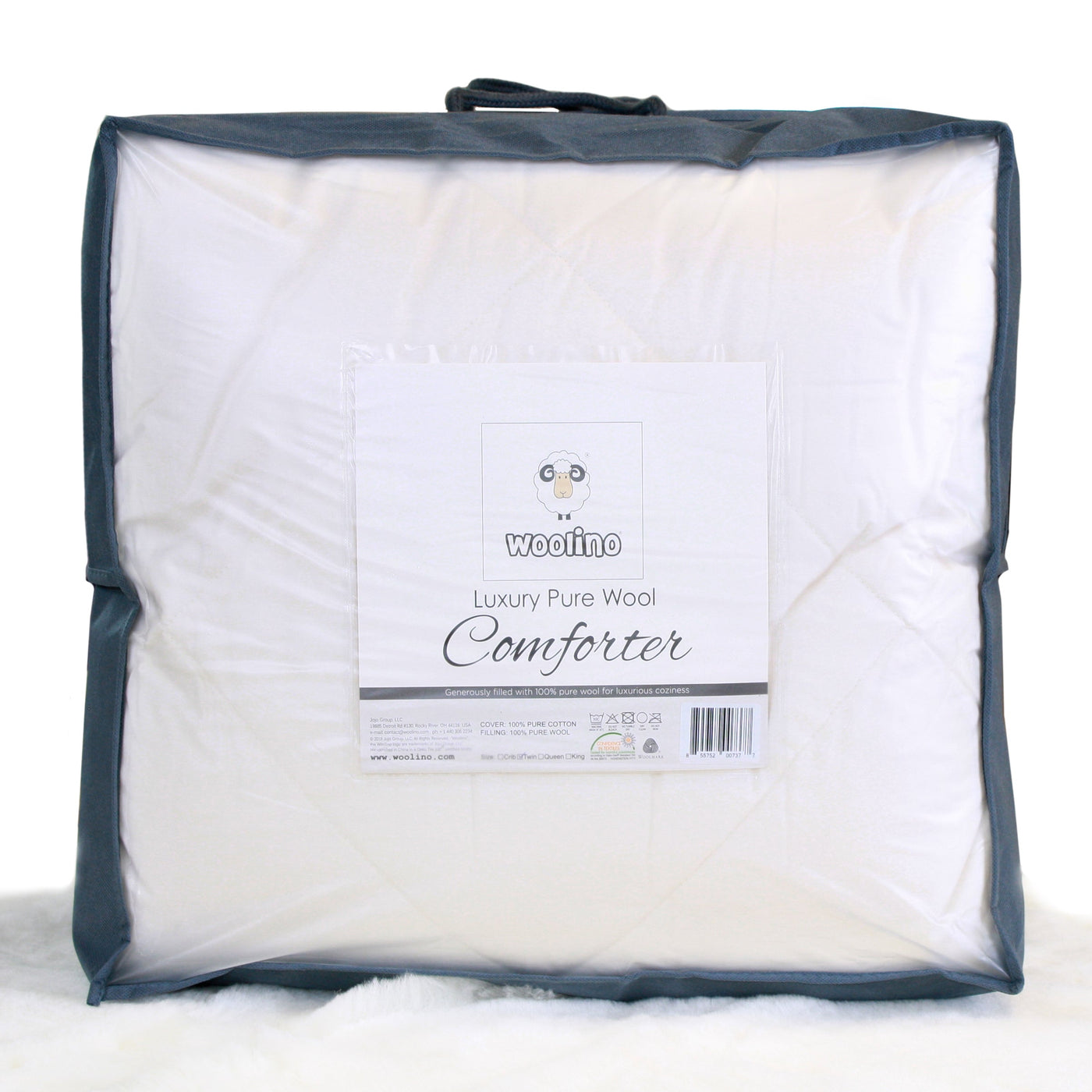 Wool Comforter, Queen