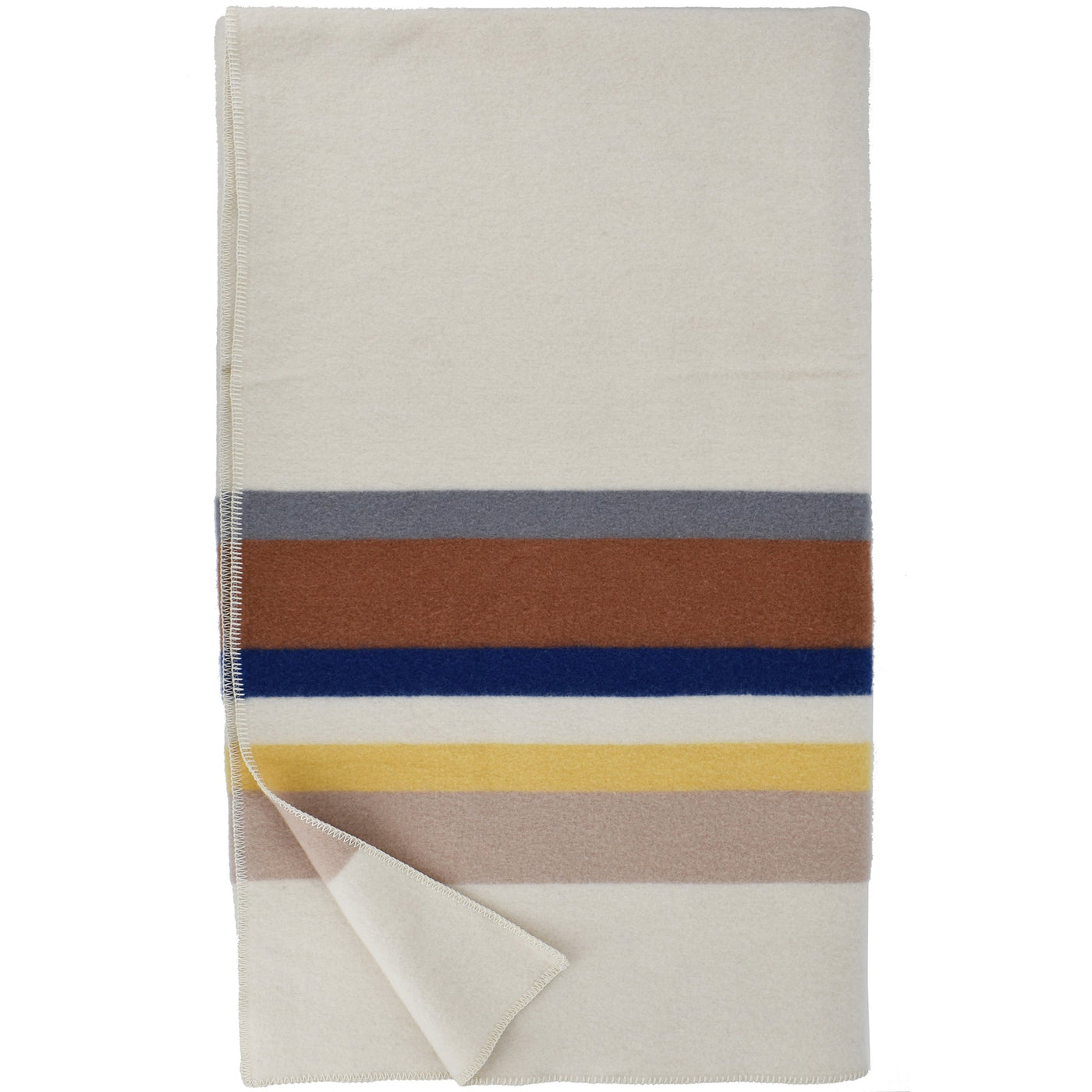 Imperfect Wool Blanket, Cream Dunes