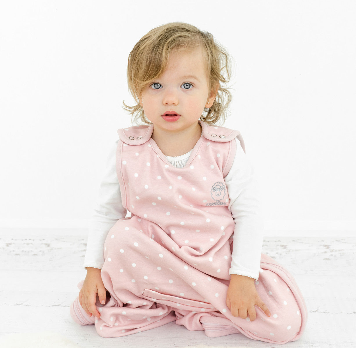 4 Season® Ultimate Toddler Sleep Bag, Merino Wool & Organic Cotton, 2 - 4 Years, Rose