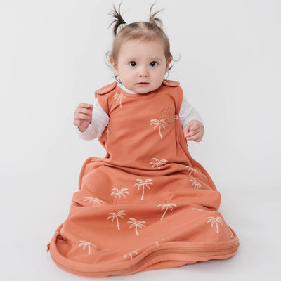 4 Season® Ultimate Baby Sleep Bag, Merino Wool & Organic Cotton, Palms