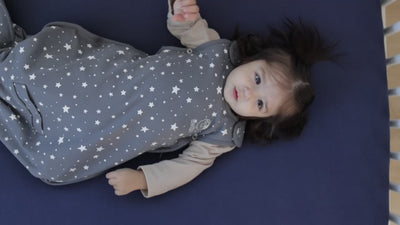 4 Season® Ultimate Baby Sleep Bag, Merino Wool & Organic Cotton, Star Gray