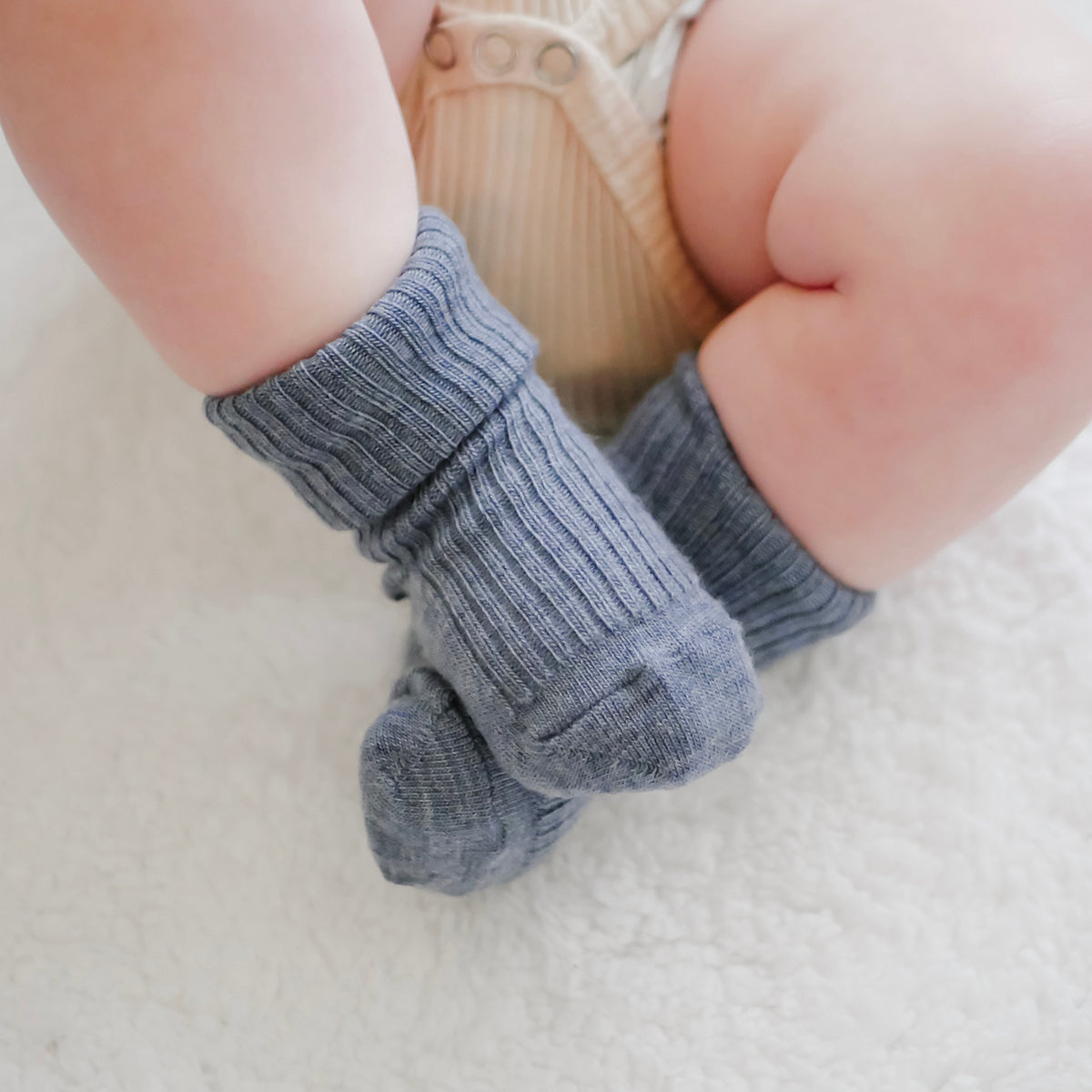 Wool Socks, Baby and Toddler, Blue