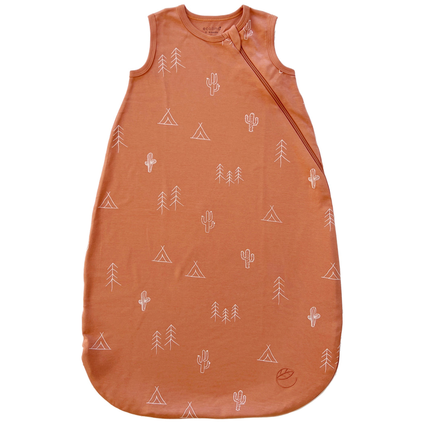 Ecolino® Organic Cotton Classic Baby Sleep Bag or Sack, Desert