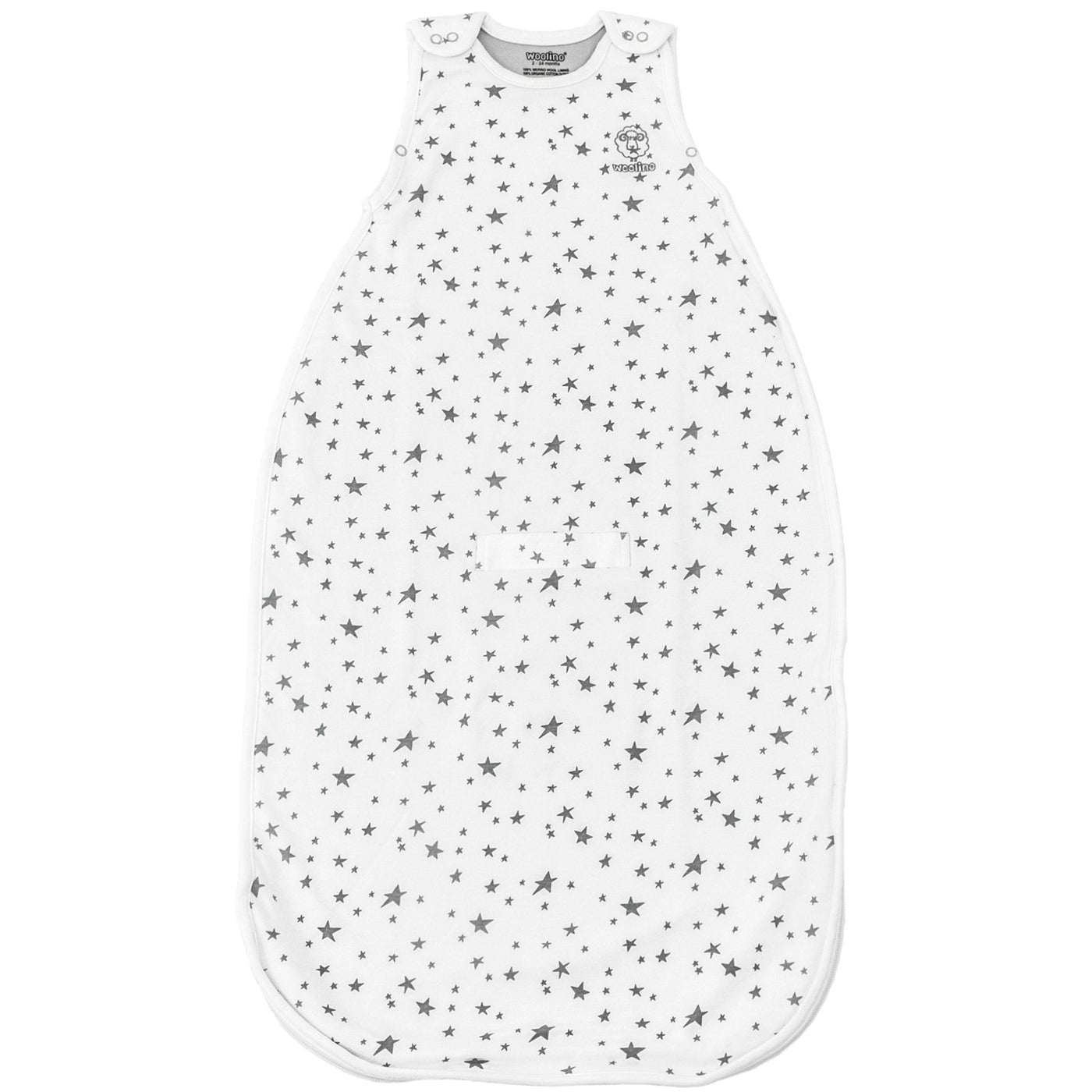 4 Season® Ultimate Baby Sleep Bag, Merino Wool & Organic Cotton, Star White