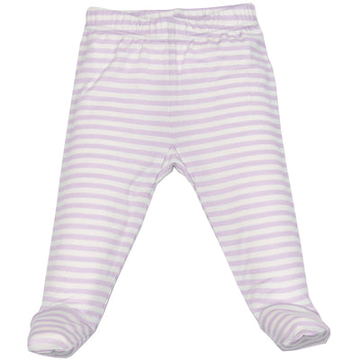 Baby Footed Pants, Merino Wool, Lilac