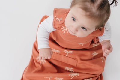 4 Season® Ultimate Baby Sleep Bag, Merino Wool & Organic Cotton, Palms