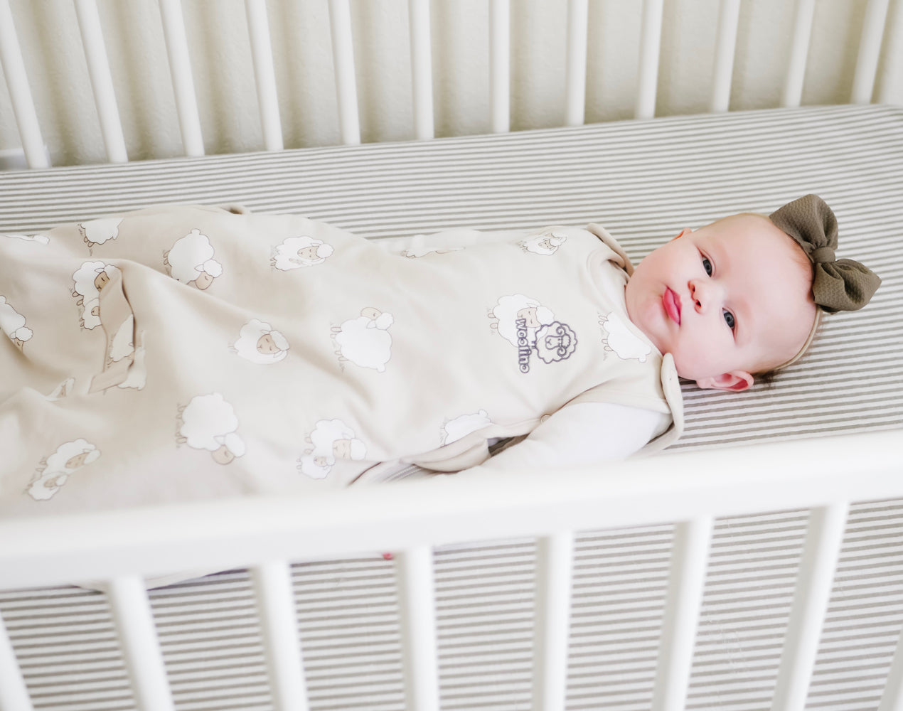 4 Season® Ultimate Baby Sleep Bag, Merino Wool & Organic Cotton, 2 Months - 2 Years, Sheep