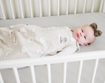 4 Season® Ultimate Baby Sleep Bag, Merino Wool & Organic Cotton, 2 Months - 2 Years, Sheep