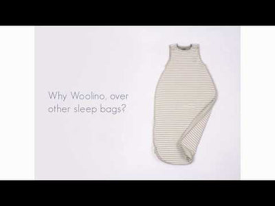 4 Season® Ultimate Baby Sleep Bag, Merino Wool & Organic Cotton, 2 Months - 2 Years, Star Gray